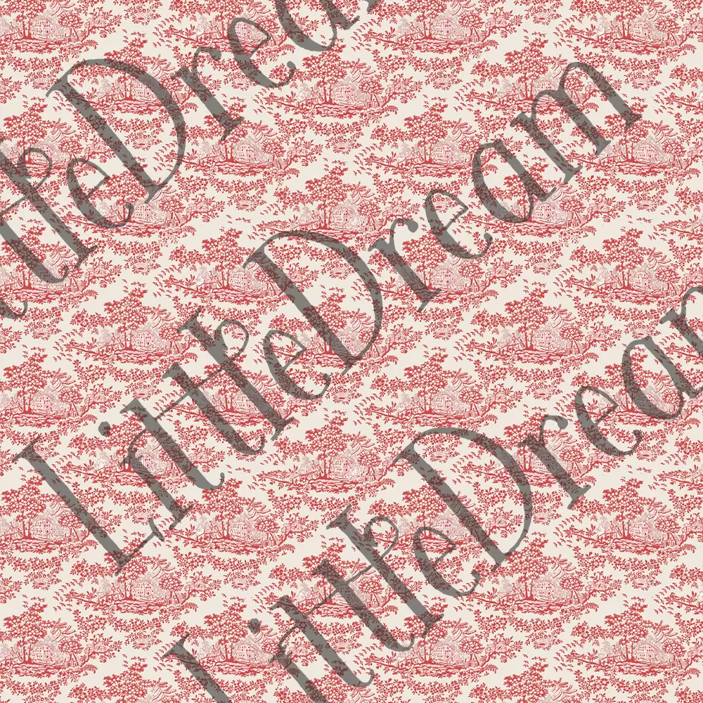 Photoshopパターン　Toilesdejouy フレンチクラシックなシームレスパターン素材 - 画像 (4)