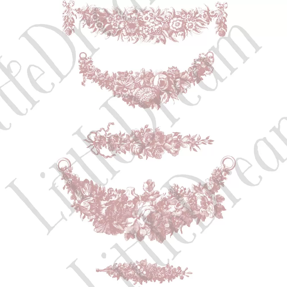 【ベクター】Flowergarland フラワーガーランド おまけ付き【png】 - 画像 (10)