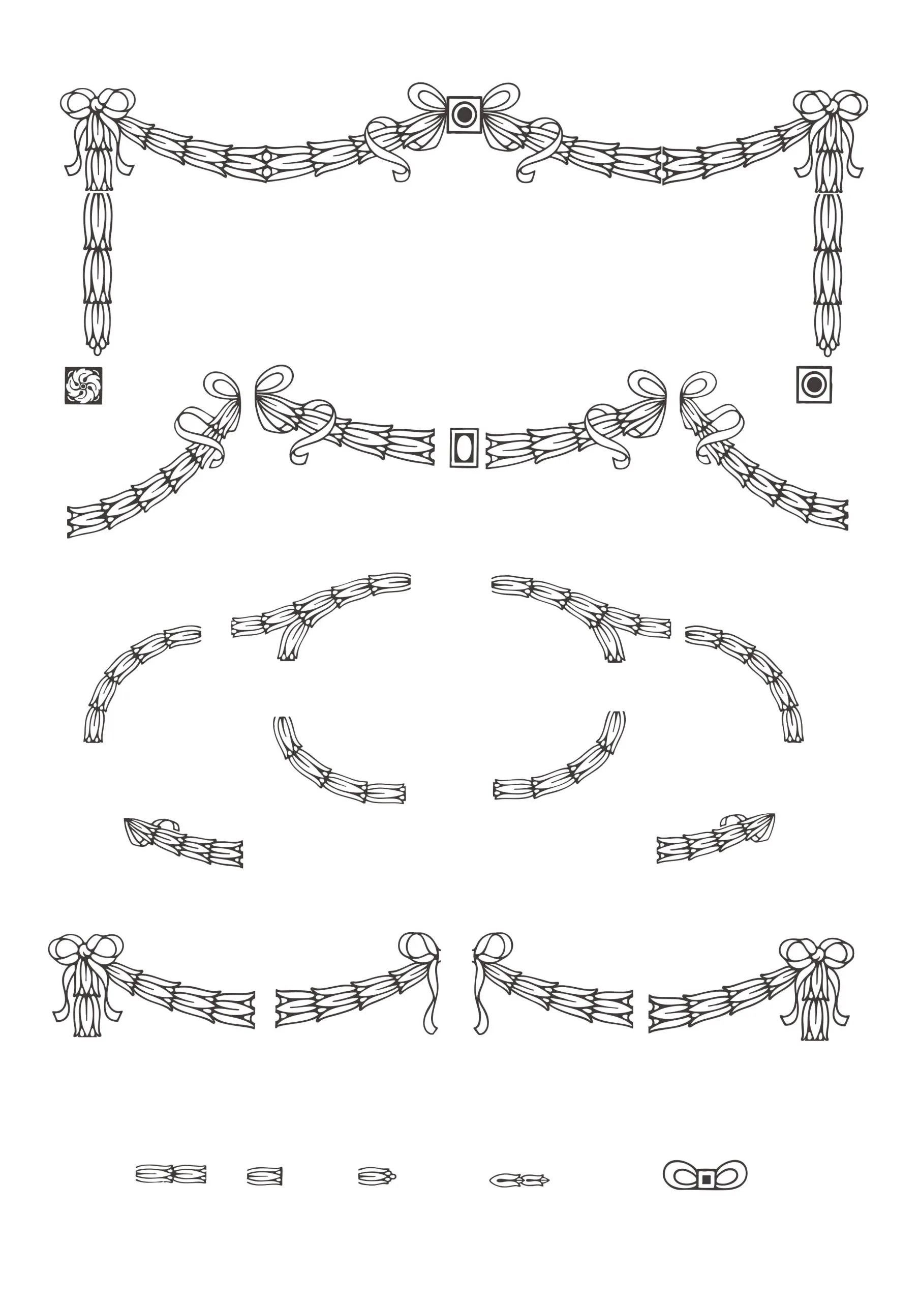 【ベクター】ばらとりぼん 212枚【png】 - 画像 (18)