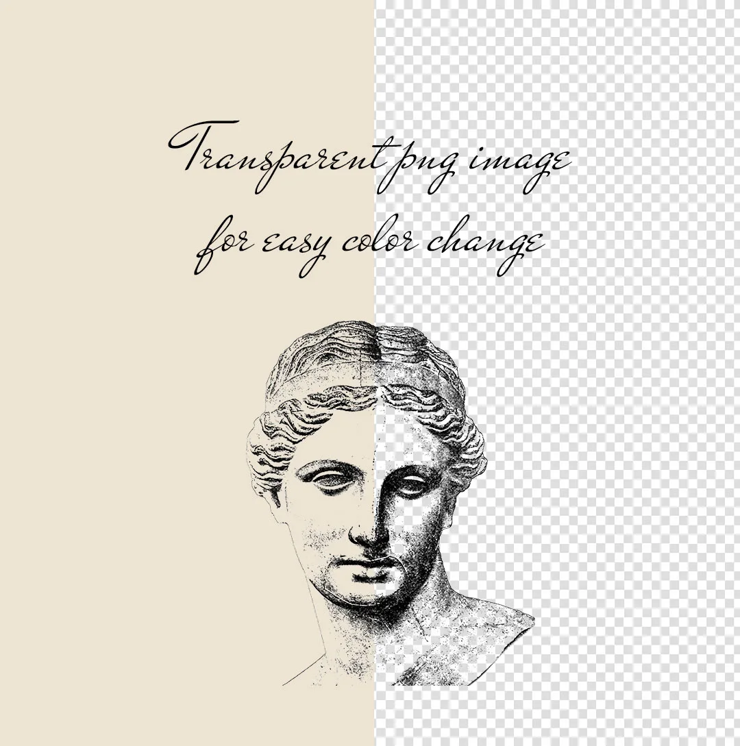 【Photoshopブラシ】Historic Sculuptures 歴史的な彫刻　83枚【png,abr】 - 画像 (8)