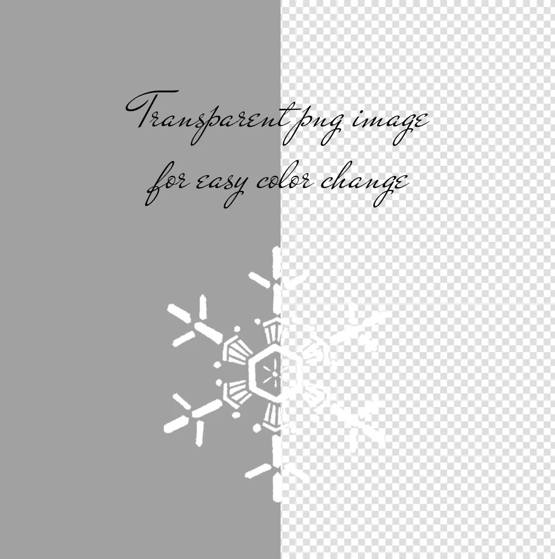 【Photoshopブラシ】SnowFlake 雪の結晶 49枚【png,abr】 - 画像 (8)